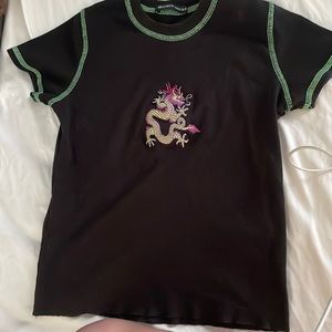 dragon brandy melville top, worn 2 times